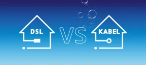 Vergleich zwischen DSL und Kabel-Internet Technologien
