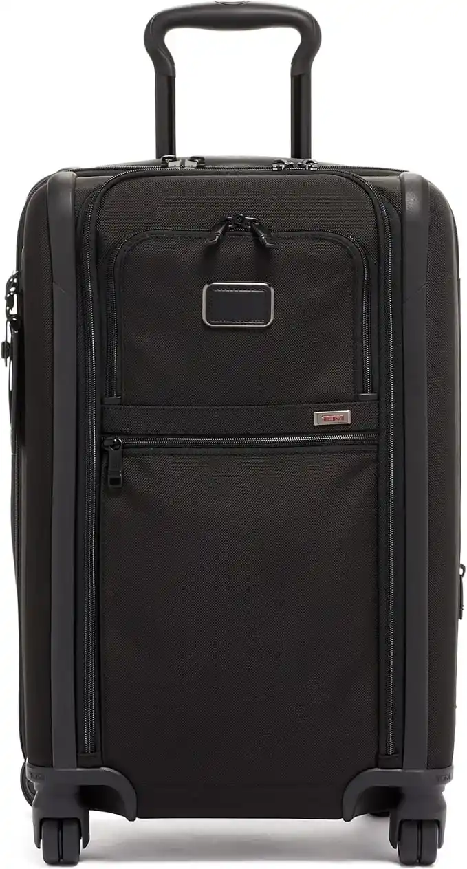 Tumi Alpha Dual Access 4 Wheeled Carry-on Koffer in Schwarz